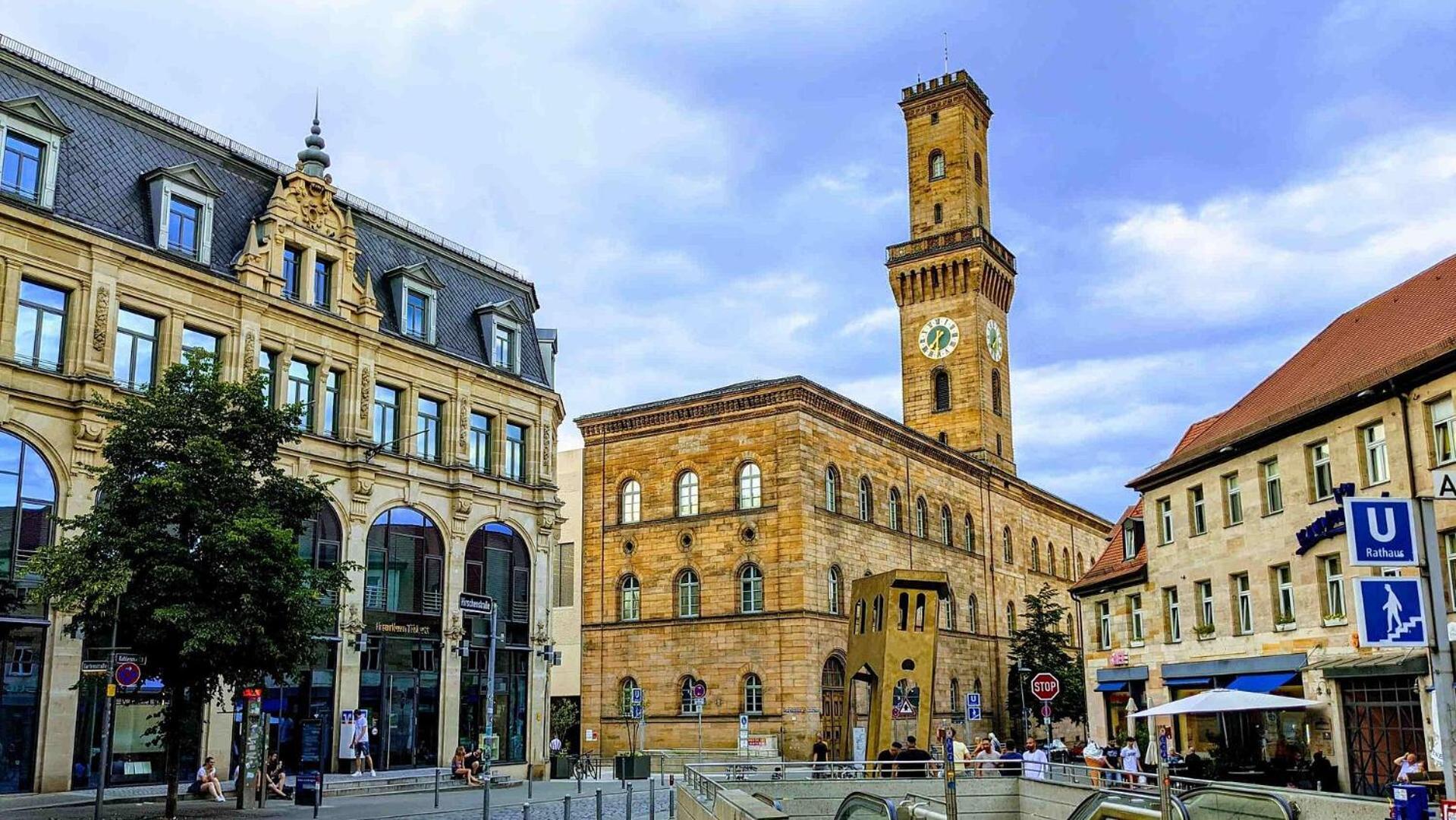 Wohnung Am Gruenen, Naehe Stadtzentrum Und Hauptbahnhof, Wlan Inklusive Fürth Kültér fotó
